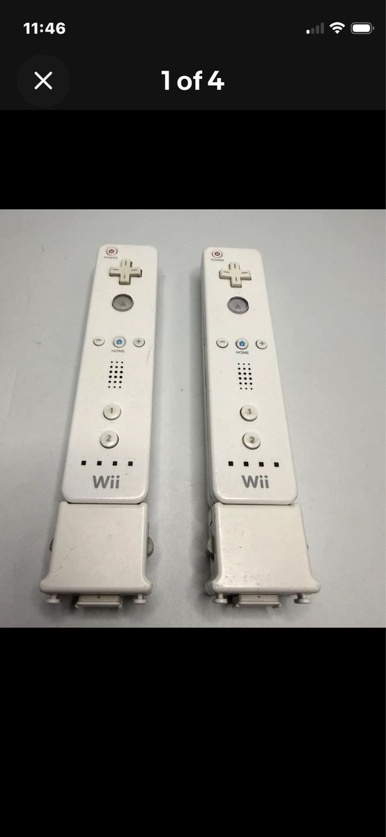 2 Wii controller with motion adapter