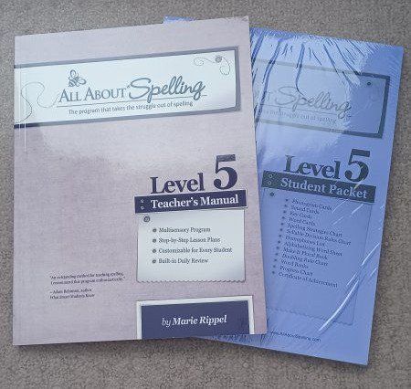 All About Spelling Level 5 Teacher's Manual & Student Packet by Marie Rippel - New, 2014 edition