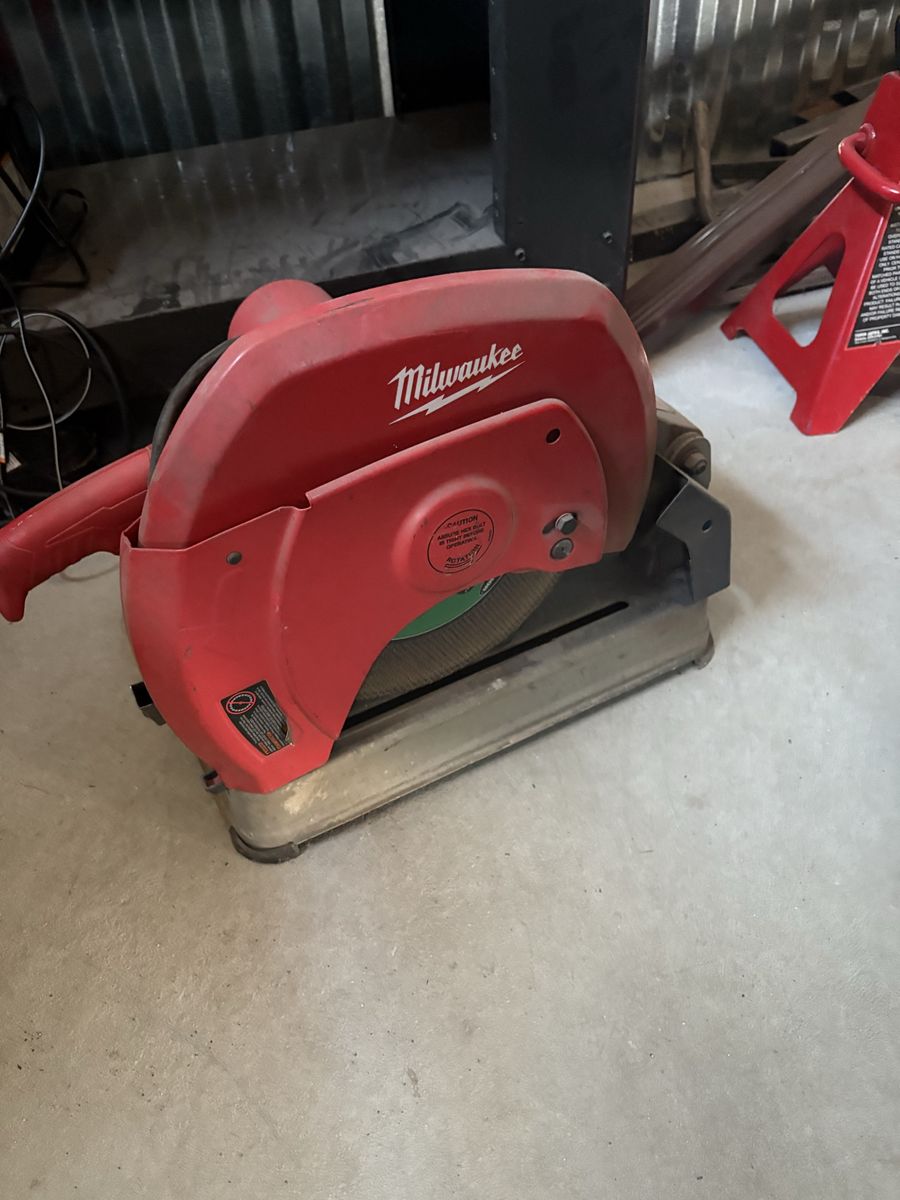 Milwaukee metal chop saw
