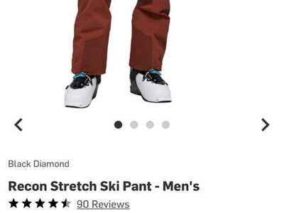 Black Diamond Recon Snowboard Pants XL