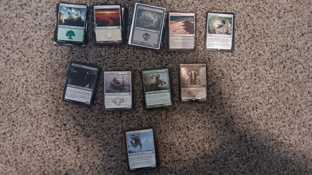 Magic the gathering, Abzan deck +42 extras