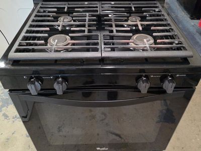 whirpool gas range