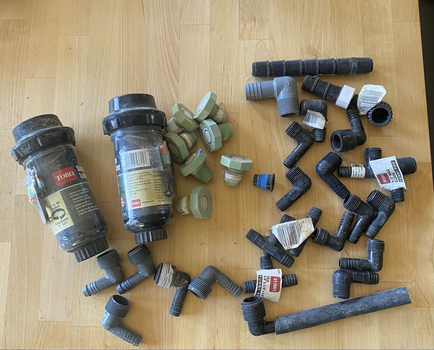 Toro and orbit sprinkler supplies