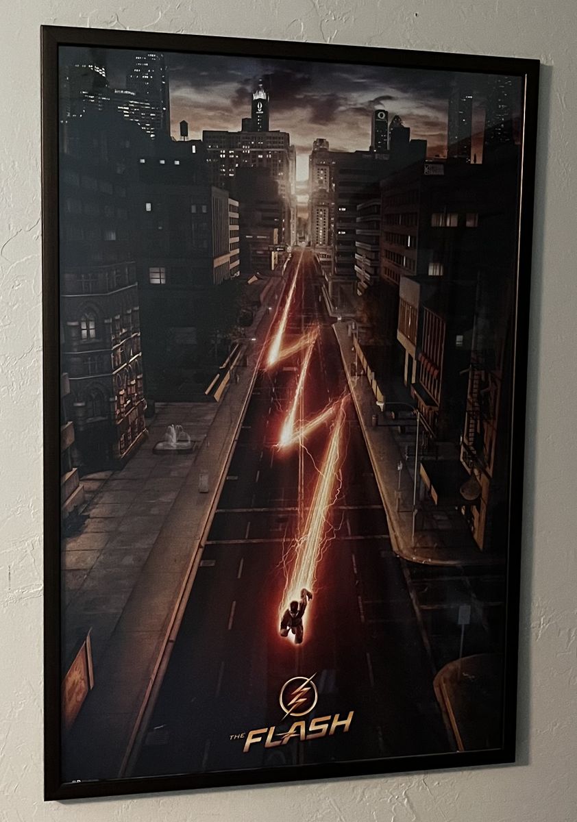 Marvel & DC superhero comic metal signs canvas and framed poster