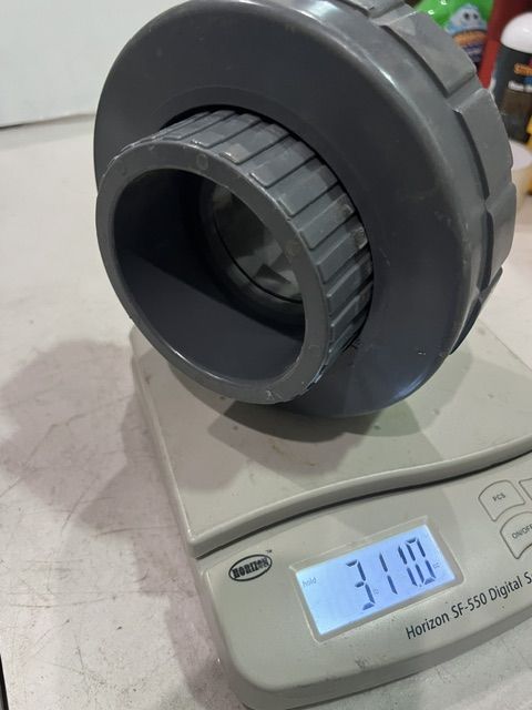 NIBCO 3" PVC union Sched 80 