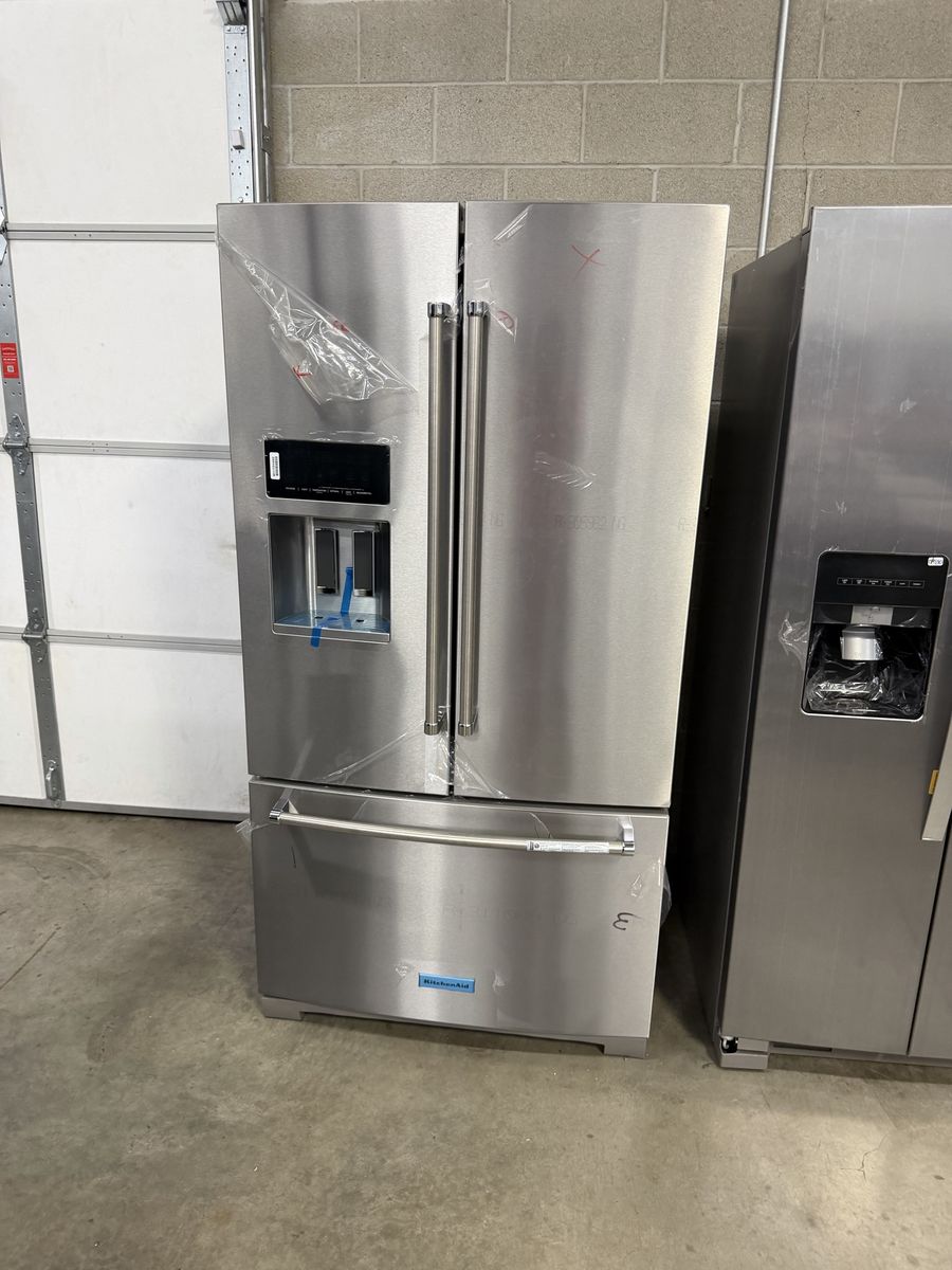NEW KITCHENAID 27 C FT STAINLESS FRENCH DOOR
