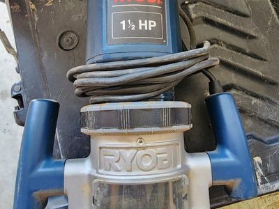 Ryobi R160 1 1/2 HP Router - 8.0A, 25,000 RPM, Made in USA