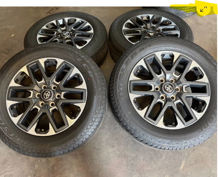 2025 Toyota Tundra Limited Stock Wheels and Tires