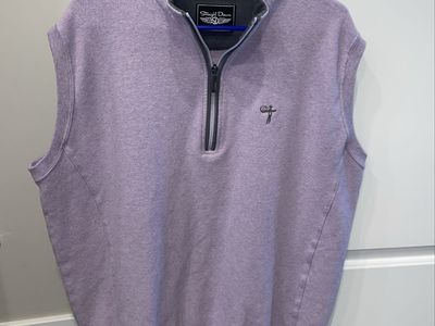Men’s XL “Straight Down” 1/4 Zip - Sweater Vest - Like New