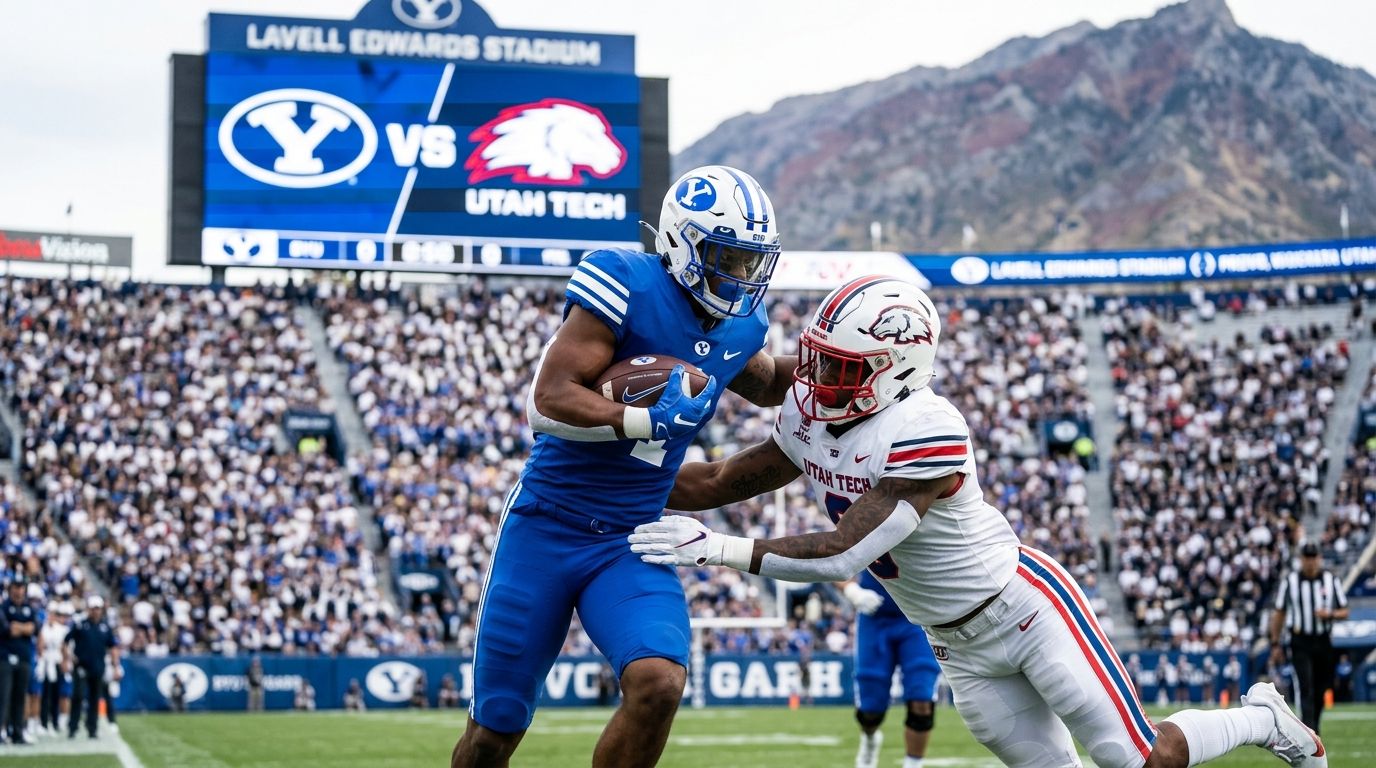 4 Football Tix-BYU vs Utah Tech