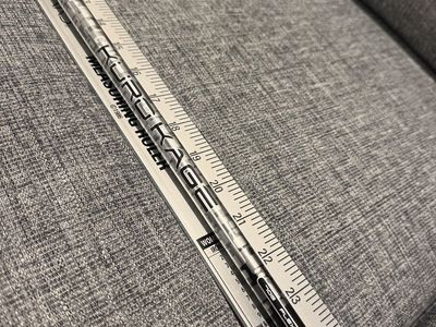 Mint Uncut Mitsubishi Rayon Kuro Kage Black HBP 70g Fairway Shaft Stiff 43.0in