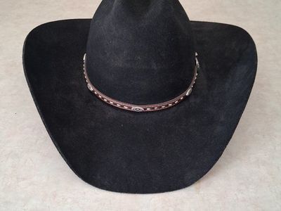 Cody James Black 3X Wool Blend Cowboy Hat Size 7 1/2 Made in USA