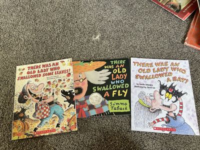 There Was an Old Lady Who... Books