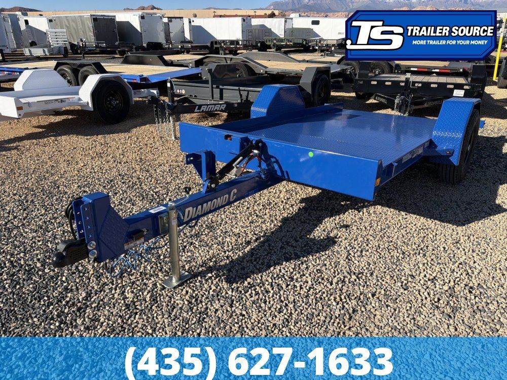 6.5x12 Diamond C DSA Tilt Trailer - 7K GVWR