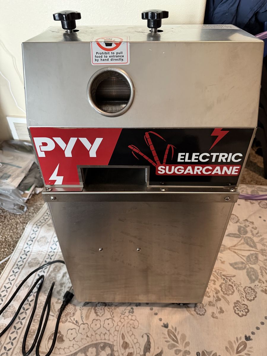 Pyy Commercial Sugar Cane Press -Open box - Dented