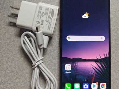 LG G8 ThinQ Red Unlocked Smartphone with Charger