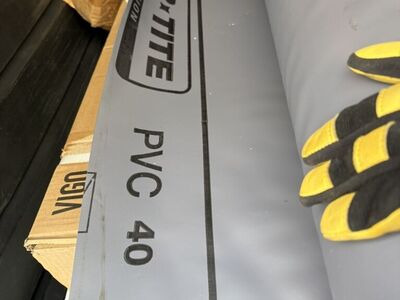 Water-Tite 40mil PVC Shower Pan Liner 5'x40'