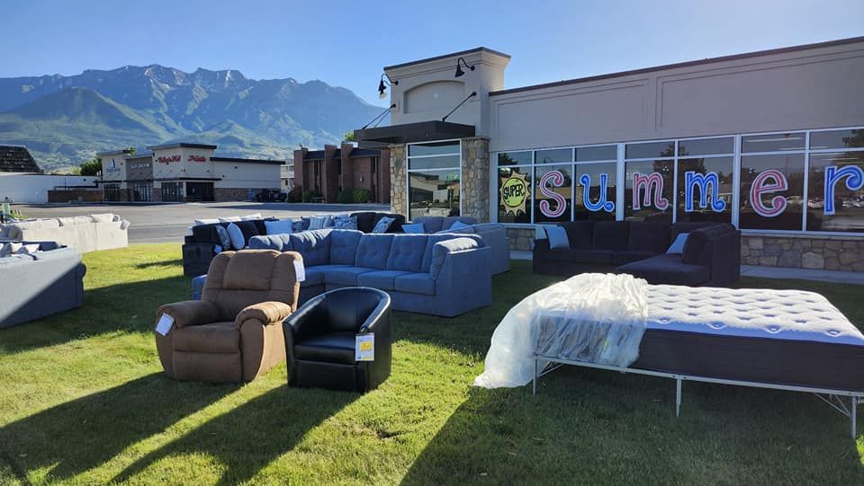 PARKING LOT SALE SATURDAY FROM 10 AM TO 2 PM! DEEP FURNITURE DISCOUNTS!