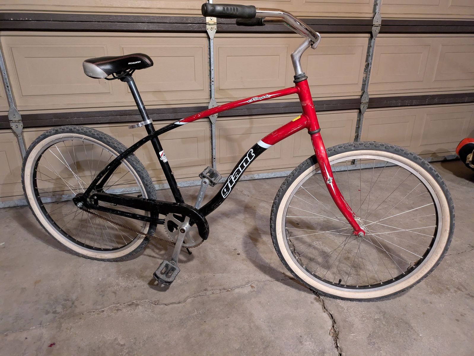 Giant Cruiser Bike - Lightweight Aluminum Frame