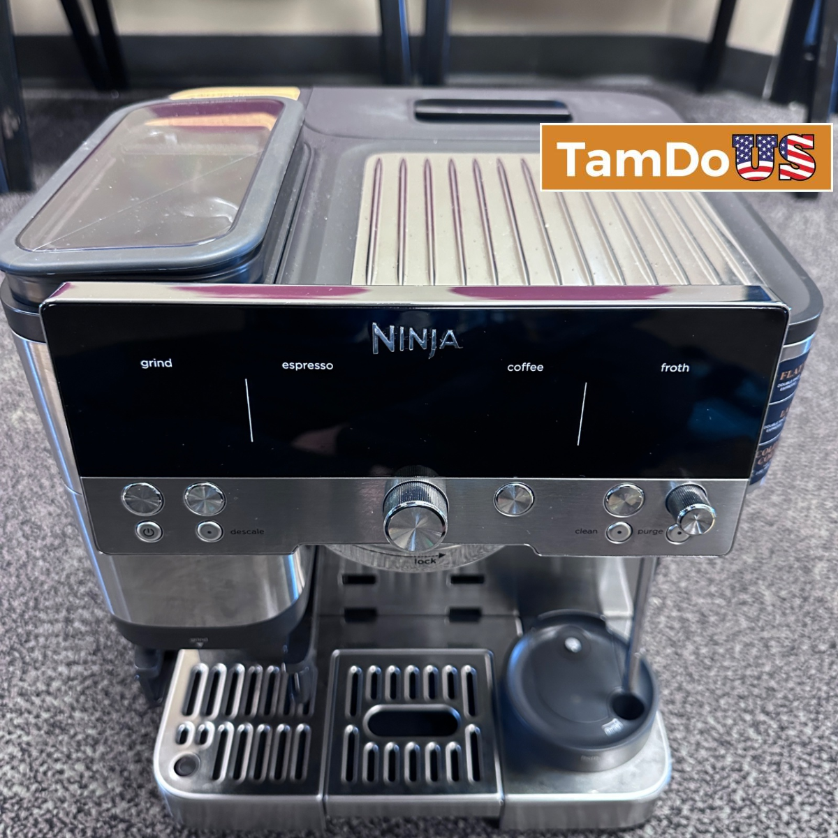 Ninja Luxe Cafe Premier ES601 Espresso Coffee Cold Brew Machine with Grinder