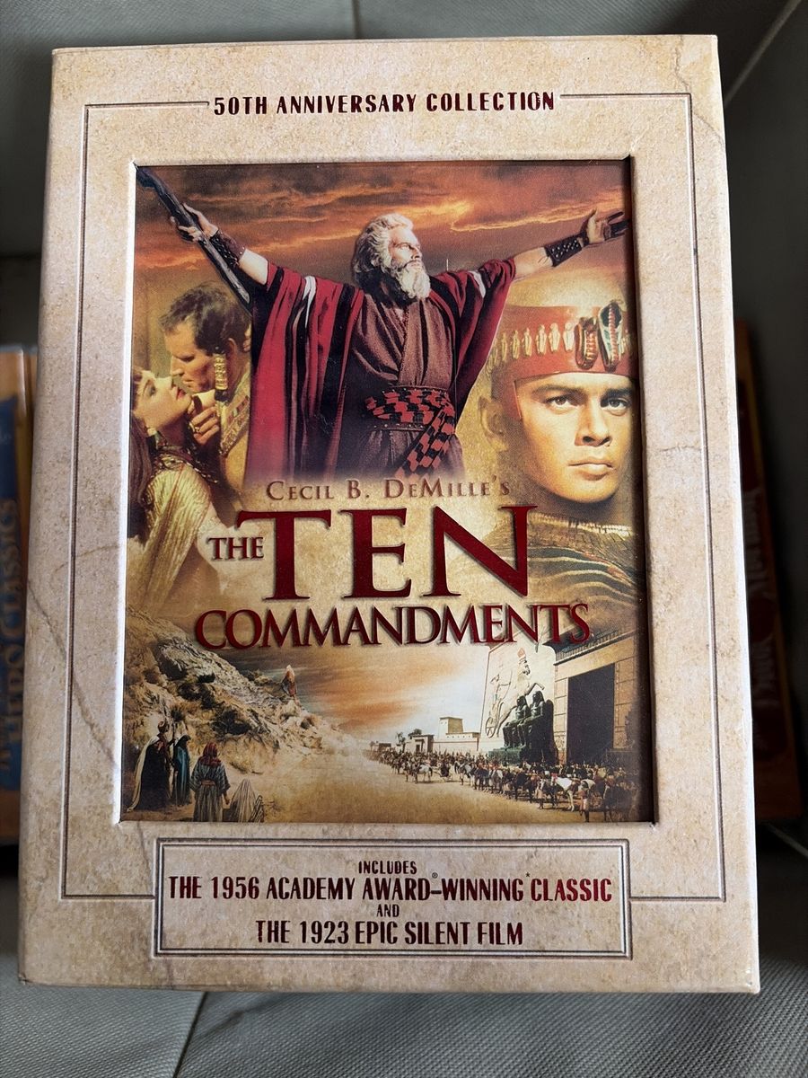 Cecil B. DeMille's The Ten Commandments 50th Anniv. Collection - 1956 Classic & 1923 Silent Film