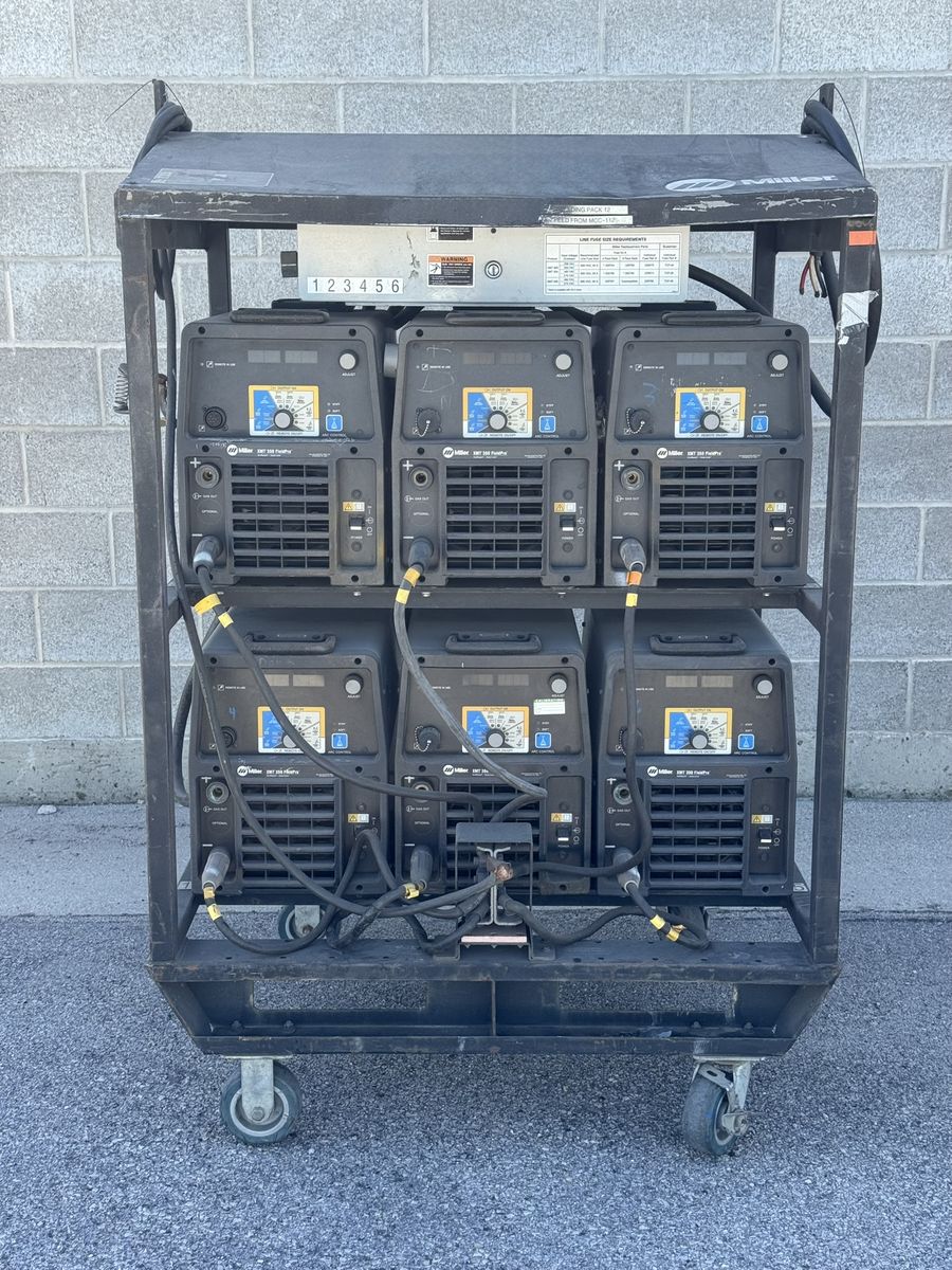 MILLER XMT 350 FIELDPRO 907730 ARCREACH AUTO-LINE 6-PACK RACK 907740