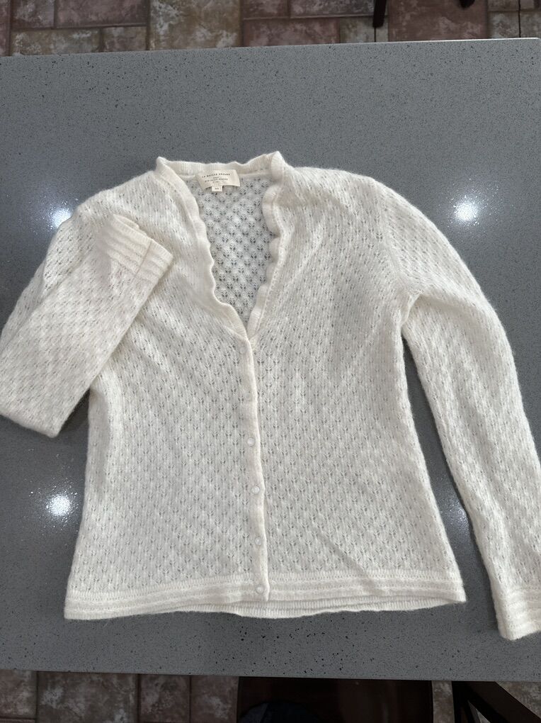 Anthropologie Cardigan La Maille Sezane XS