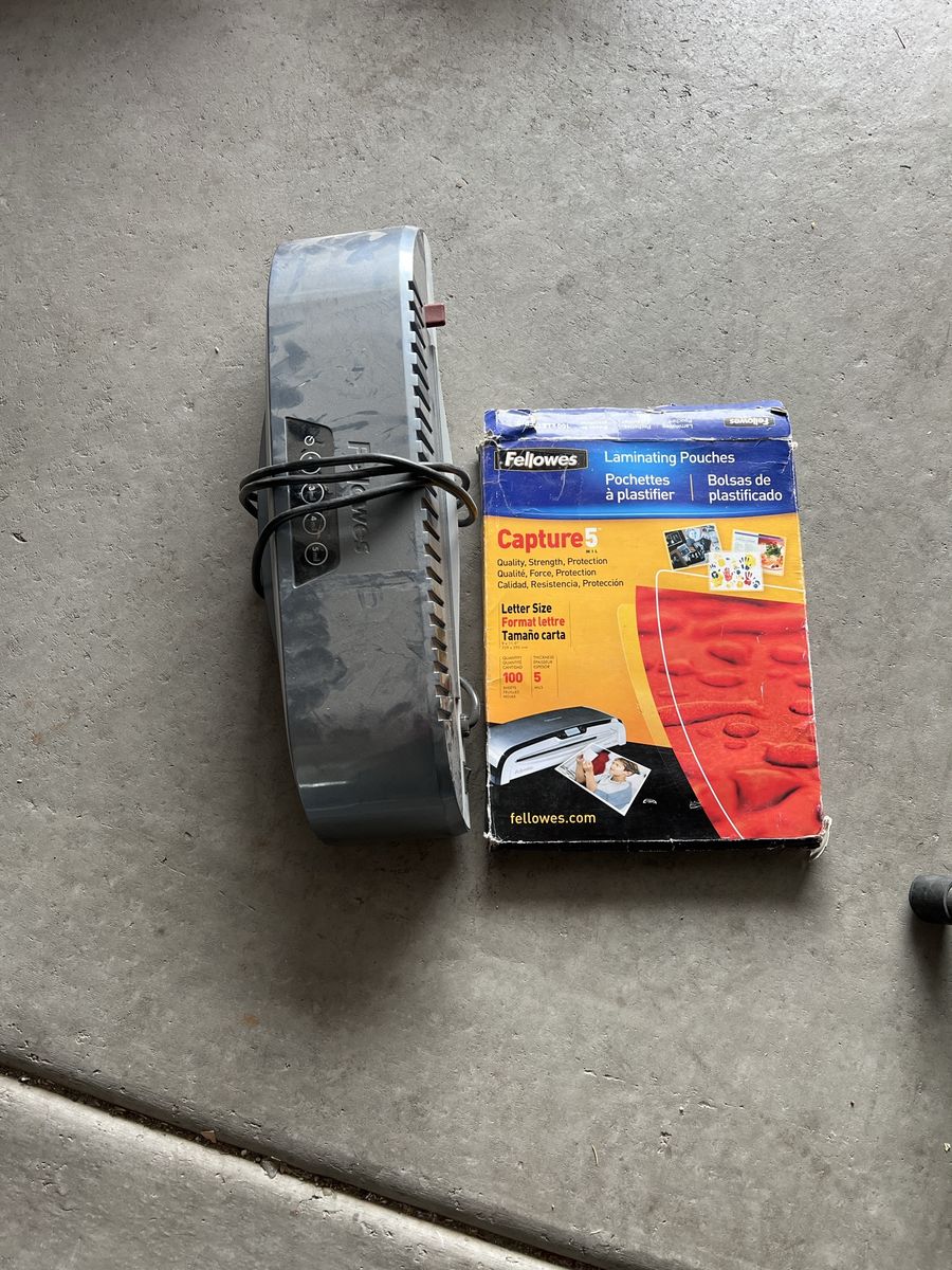Laminator w pages