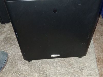 Polk Audio Speaker Set Including Monitor 50 Series II Towers and CSi A4 Center Channel DSW PRO 550 WI SUBWOOFER