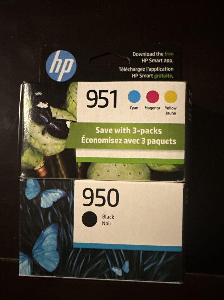 HP Ink Cartridges- Unopened Box