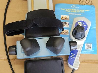 Brace Direct Cervical Traction Device for Neck Pain Relief with Manual Pump and Instructions