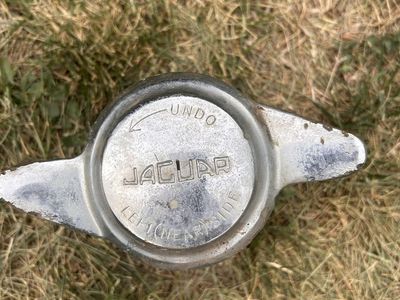 Vintage Jaguar Spoke Wheel Spinner Knock Off Splines Rear