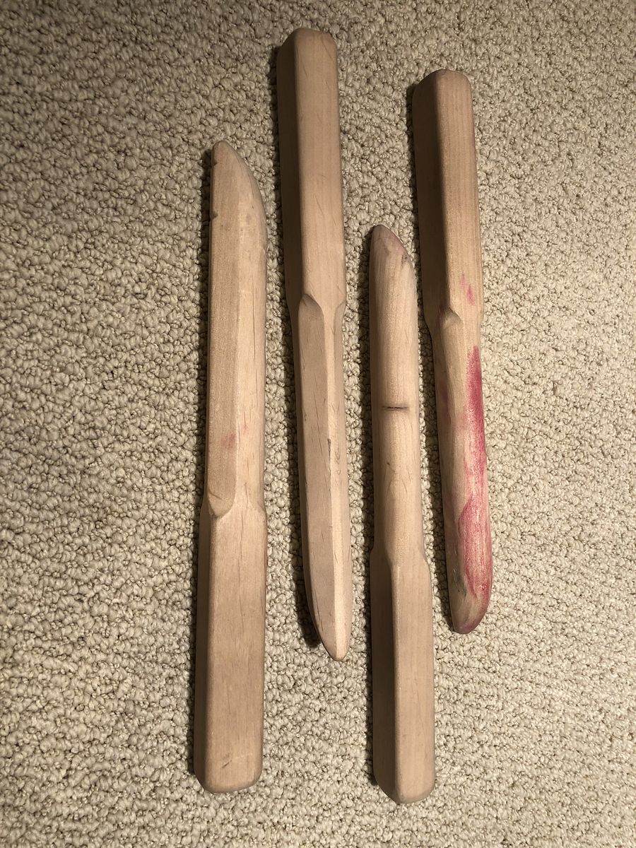 Philippine practice knife set