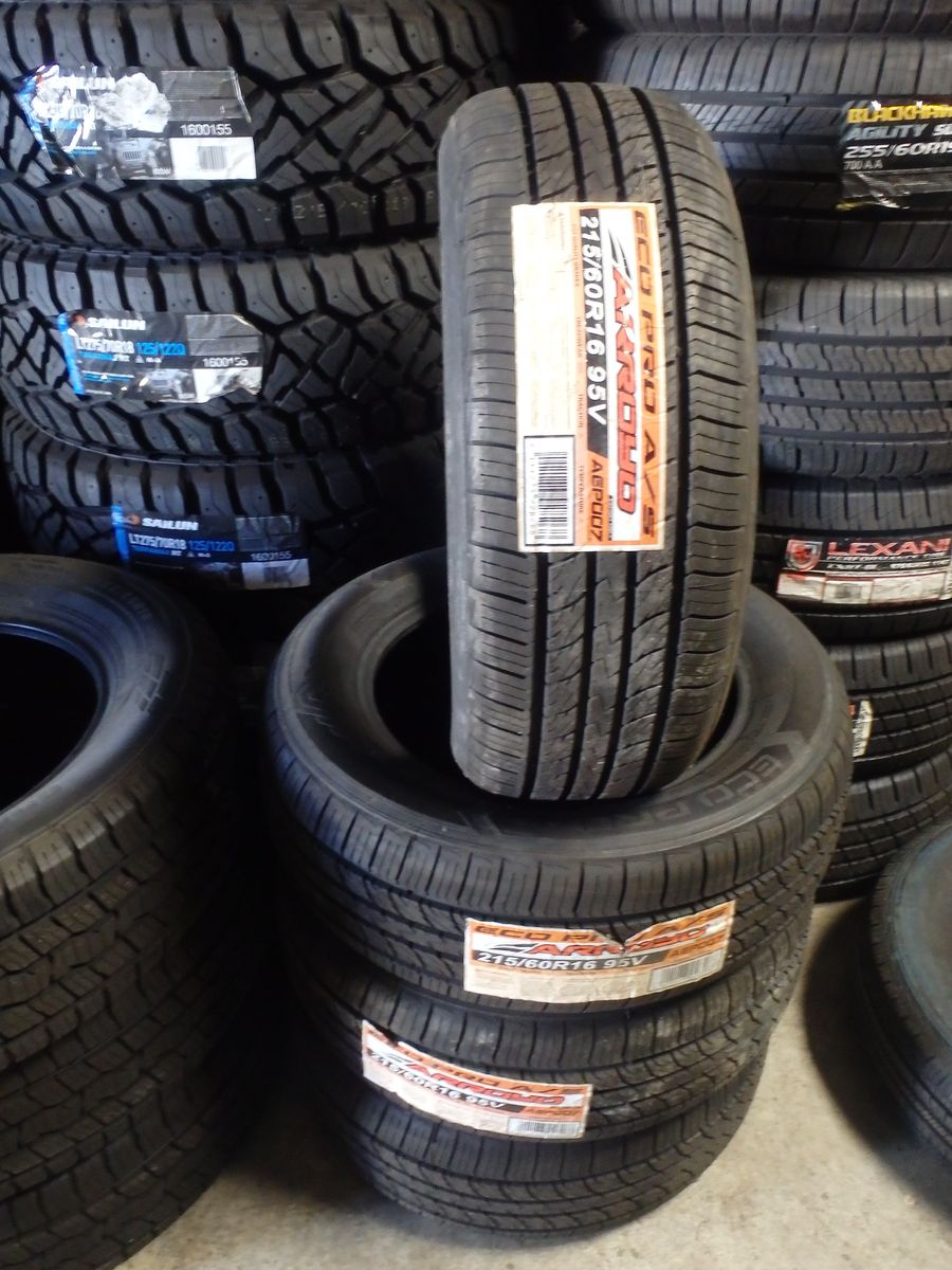 215/60R16 ARROYO ECO PRO A/S SET OF BRAND NEW TIRES