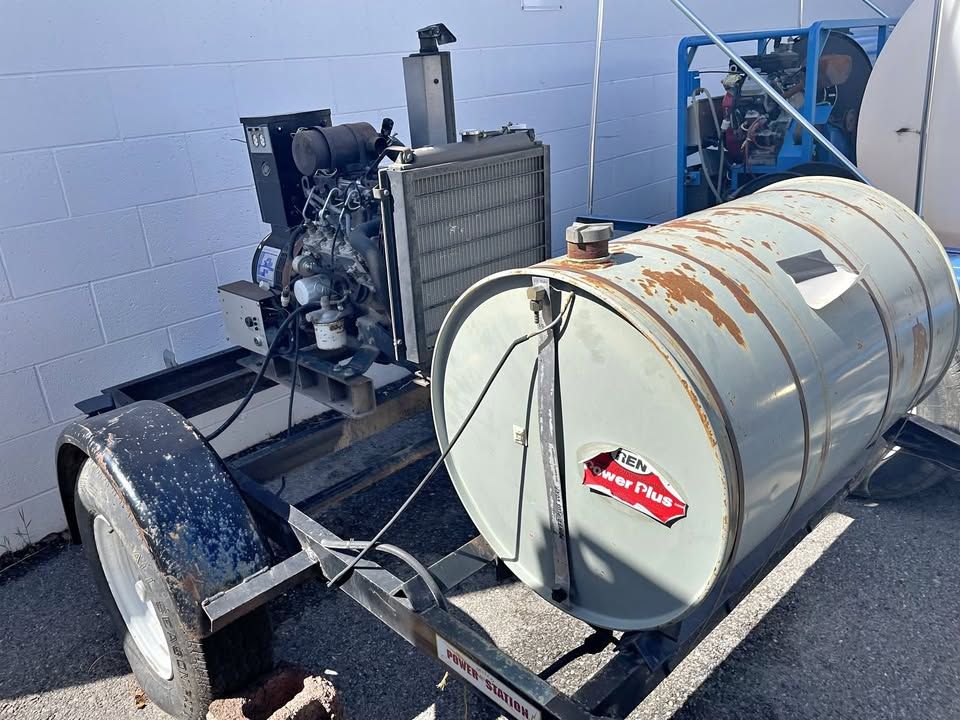 Diesel Generator Trailer – Isuzu Powered | Worksite / Backup Power $4,600