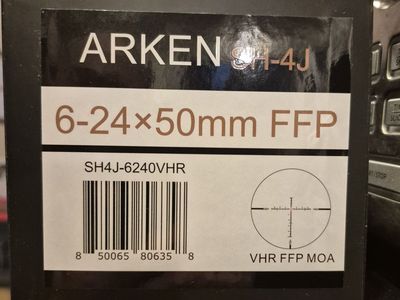 Arken SH-4JS 6-24×50 MOA FFP