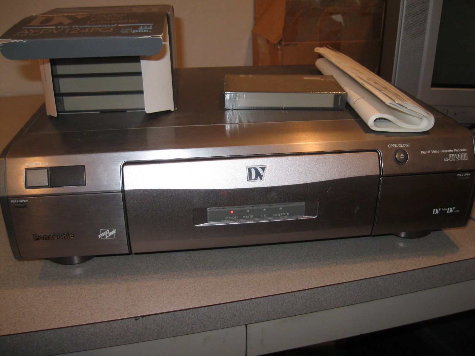 Panasonic DV Recorder, Tapes and Manual