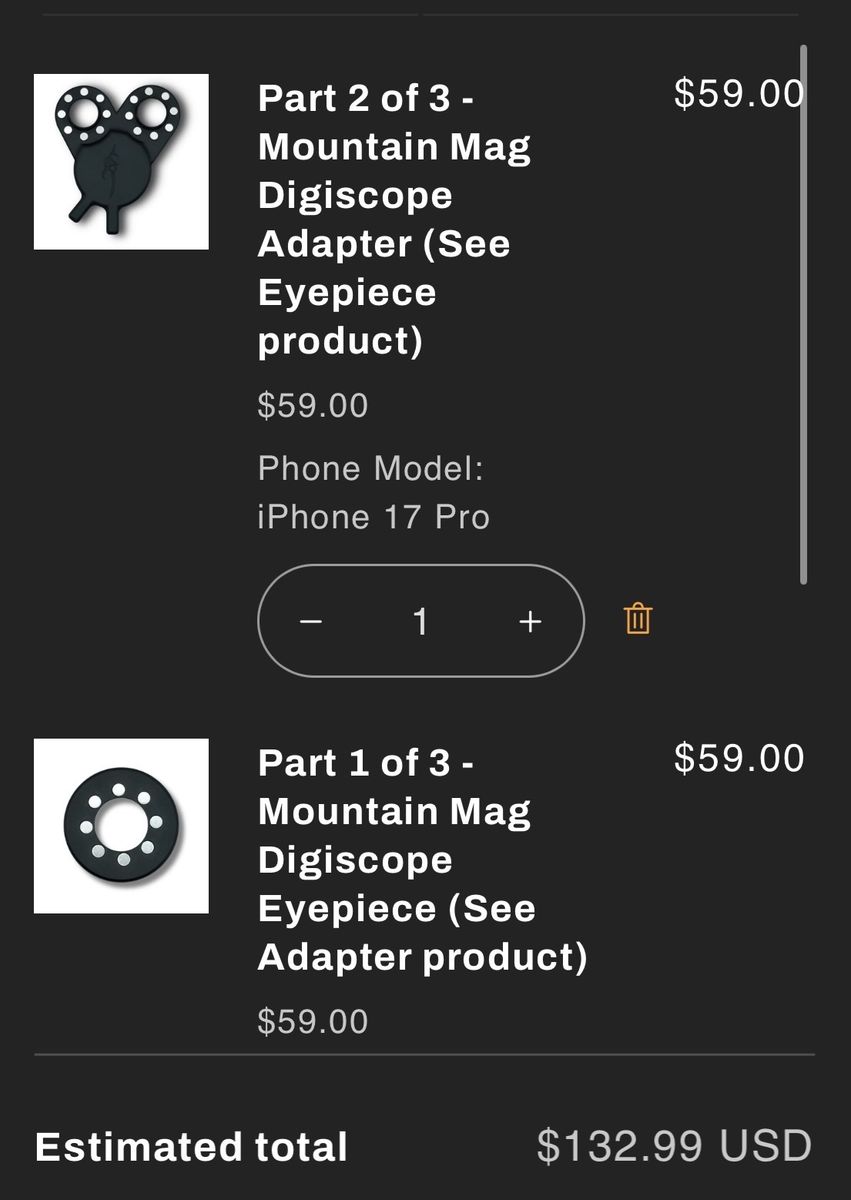 Epoch Outdoor Digiscope system