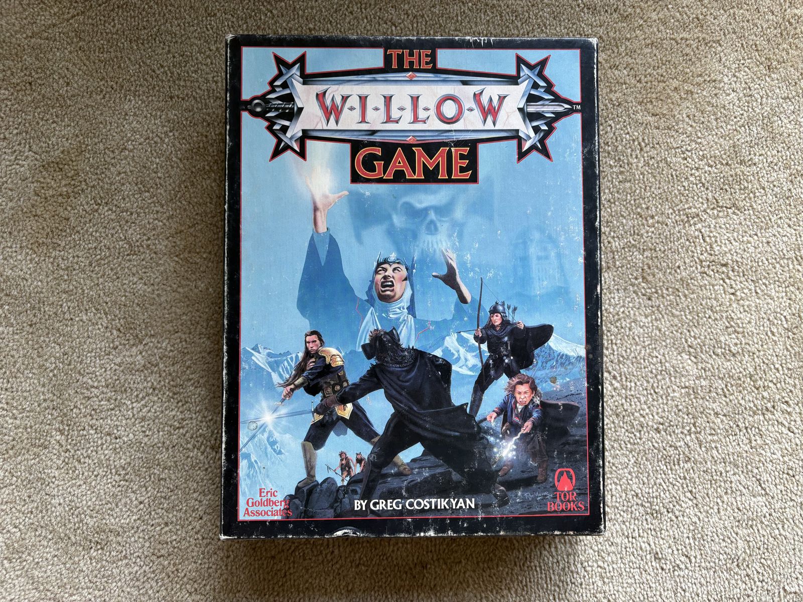 COMPLETE Vintage Willow Board Game