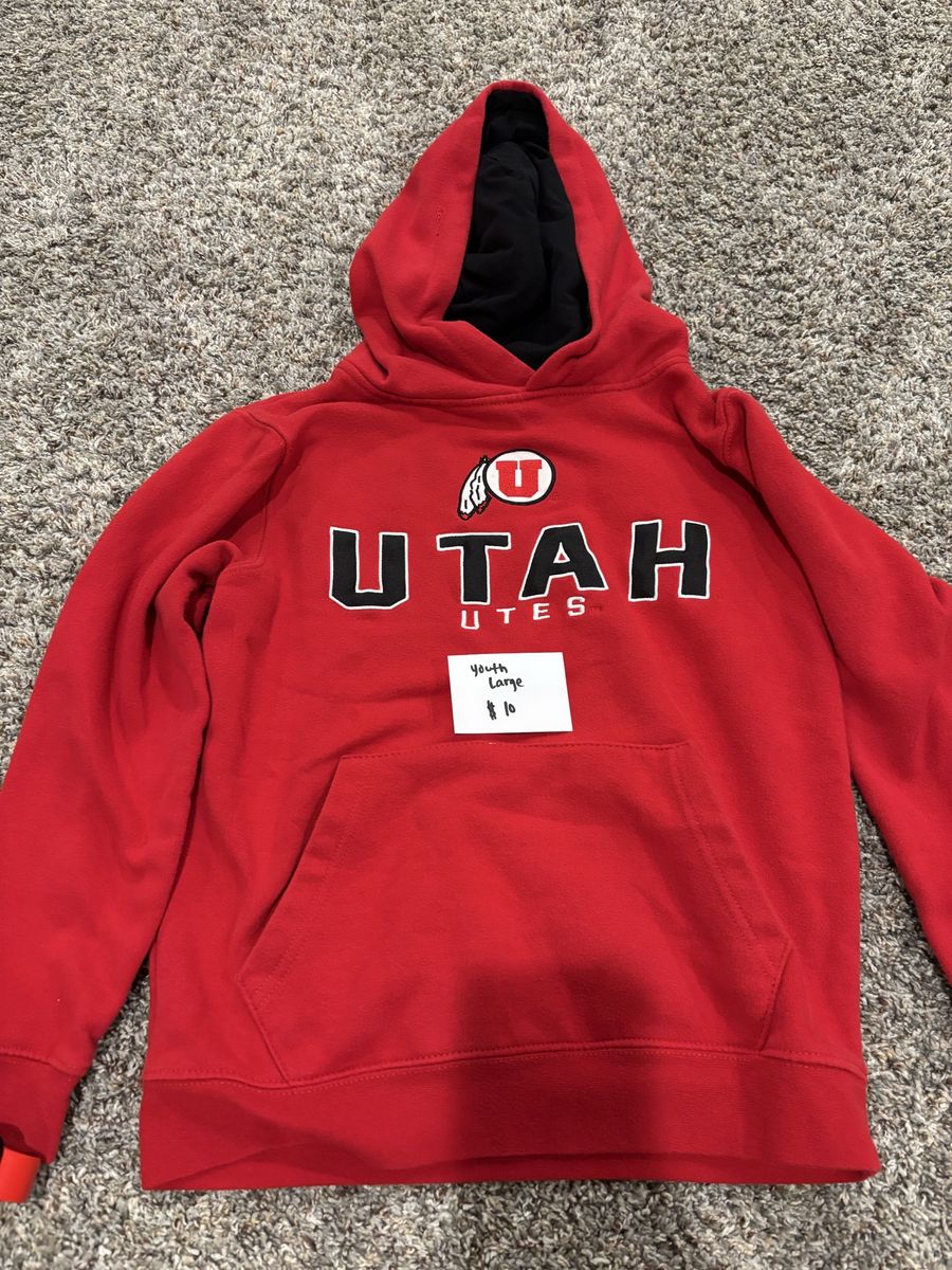 Youth large Utah utes hoodie 