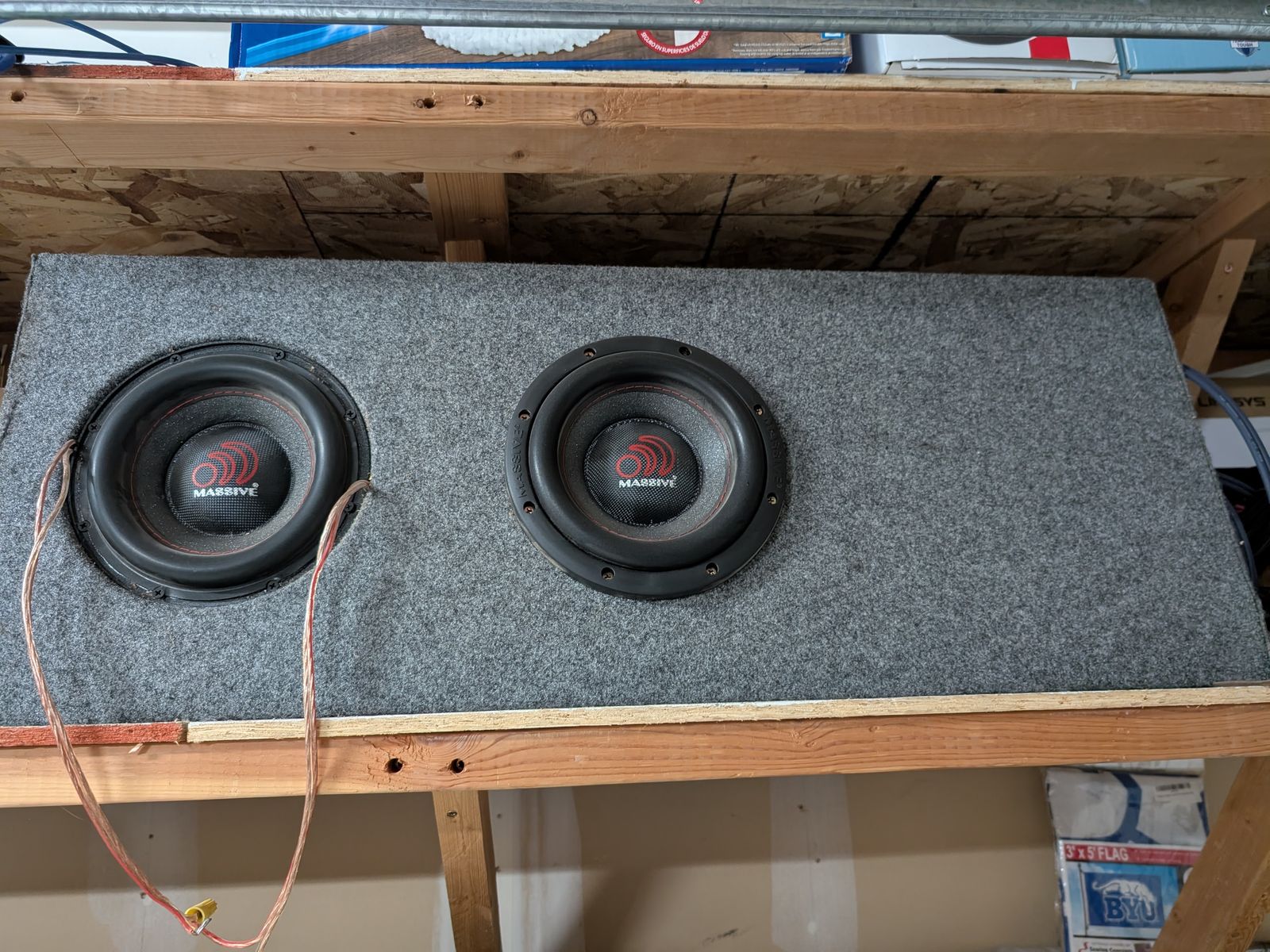 Massive Audio Hippo 84 500 Watts RMS each