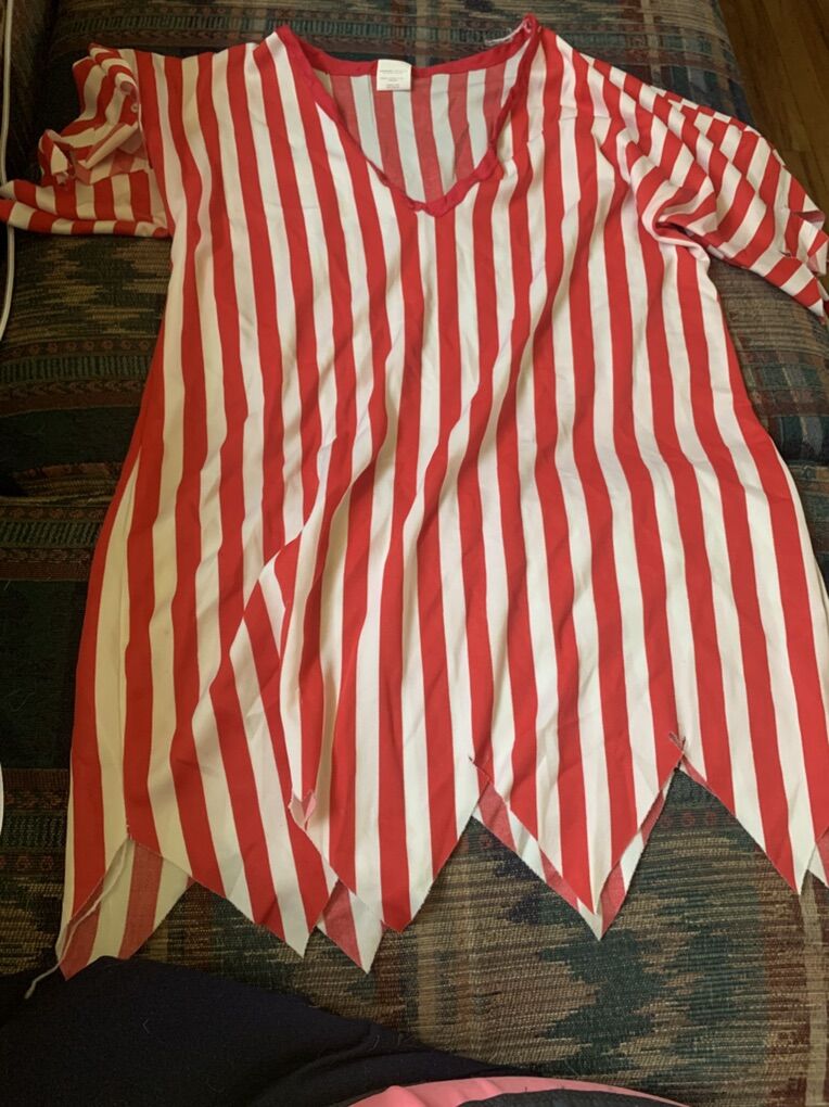 Girls Pirate Costume Shirt size Large