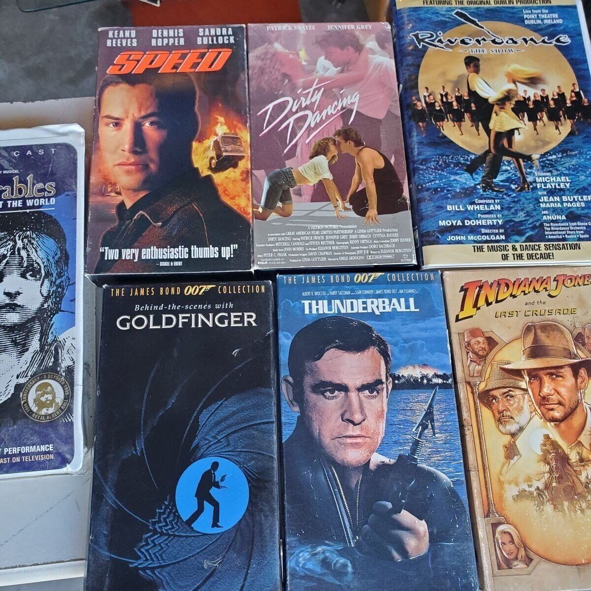 Classics' Vintage VHS Movies; See Description
