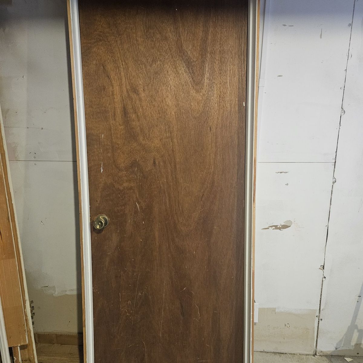 wood door
