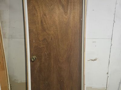 wood door