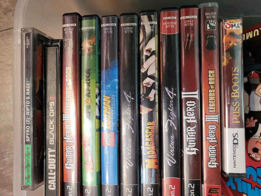 11 game bundle ( playstation Nintendo)