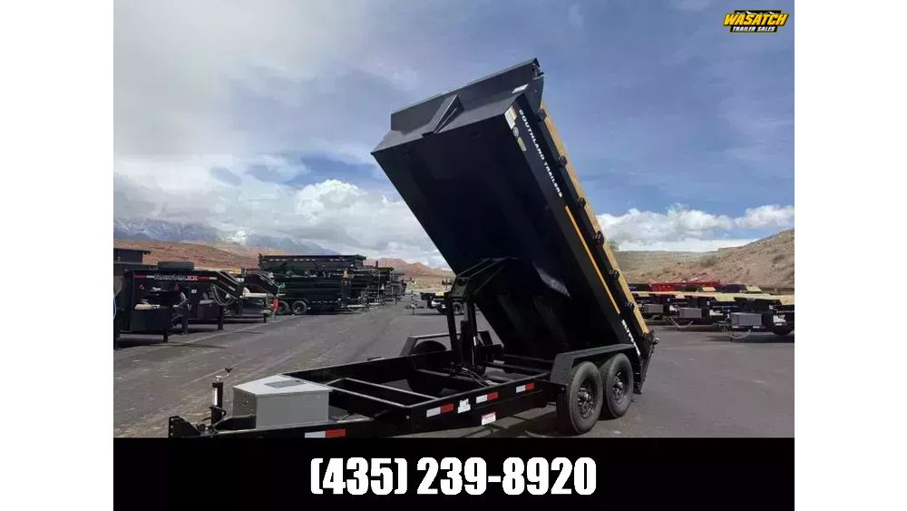 2026 Southland Trailers Black 7X14 Scissor Lift Du