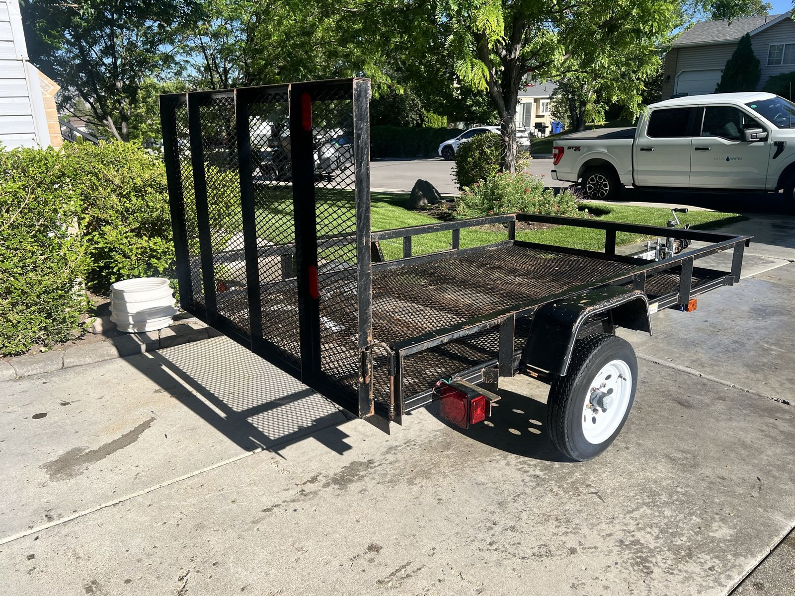 5x8 Carry-On Utility Trailer W/Rear gate