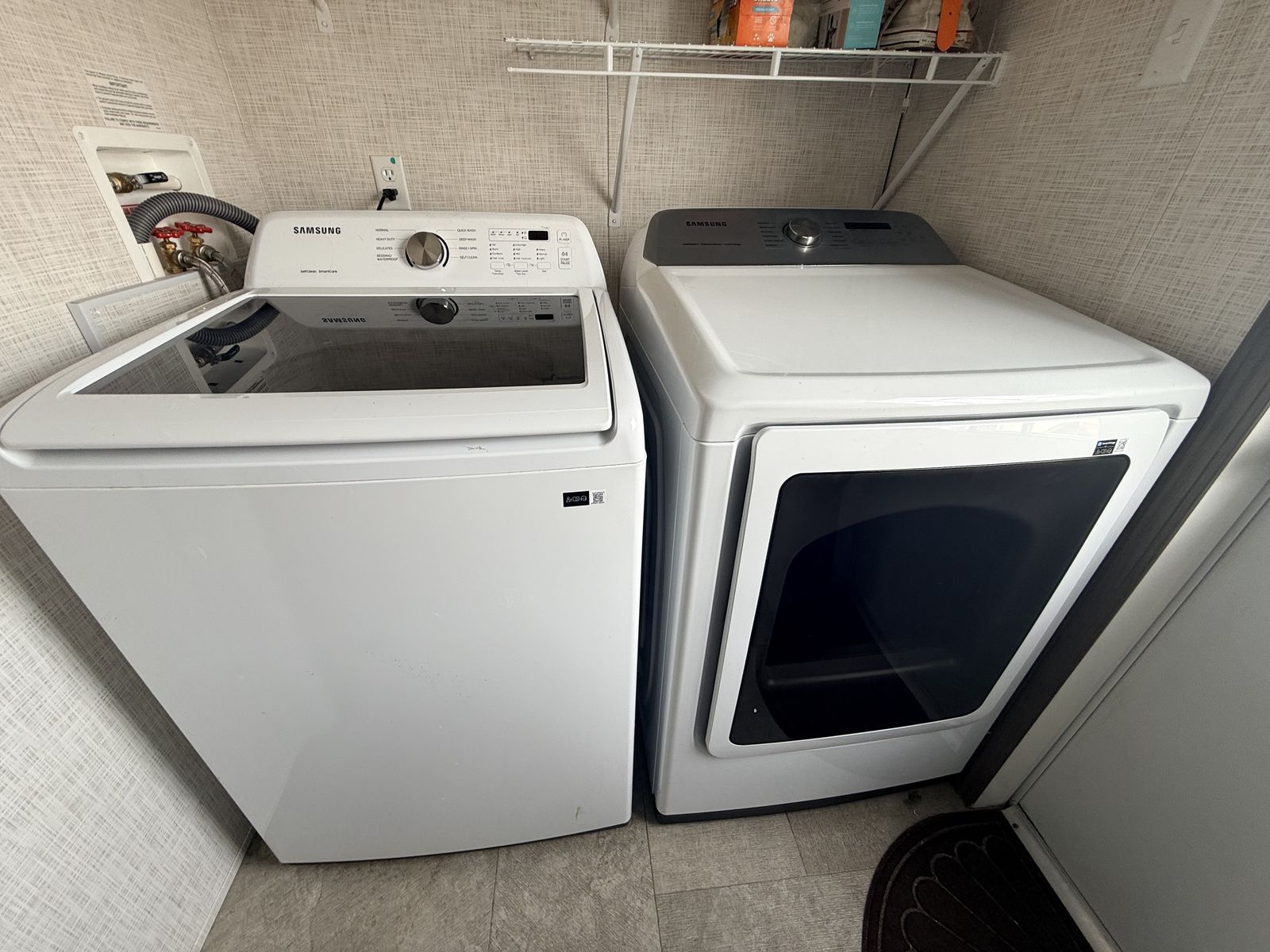 Samsung washer and dryer
