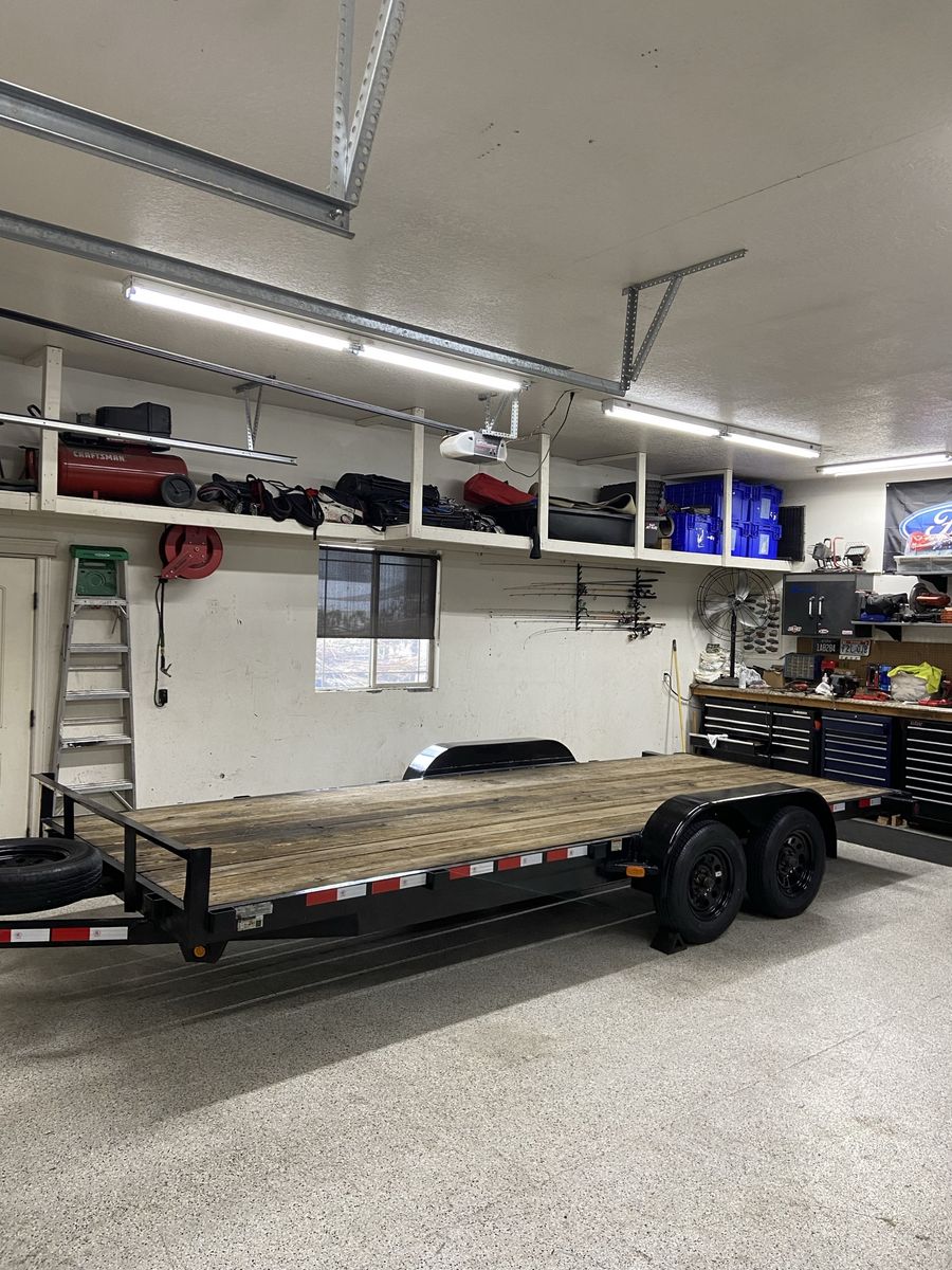 2017 7x18 snake river trailer